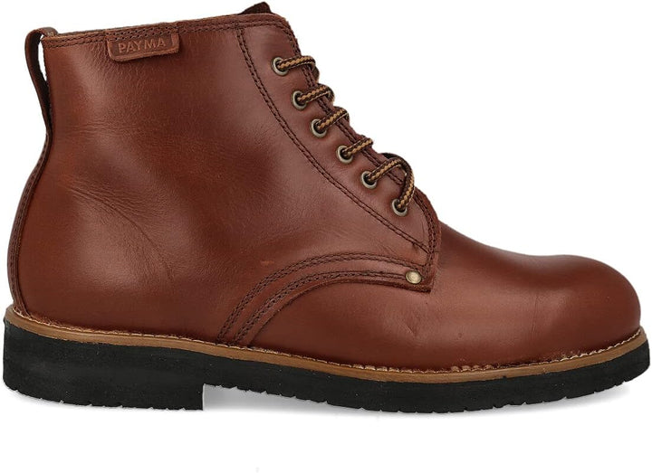 PAYMA - Rustikale Chukka Leder Stiefel für Herren. Safari Boot Schuhe Leder Casual Work, Outdoor und