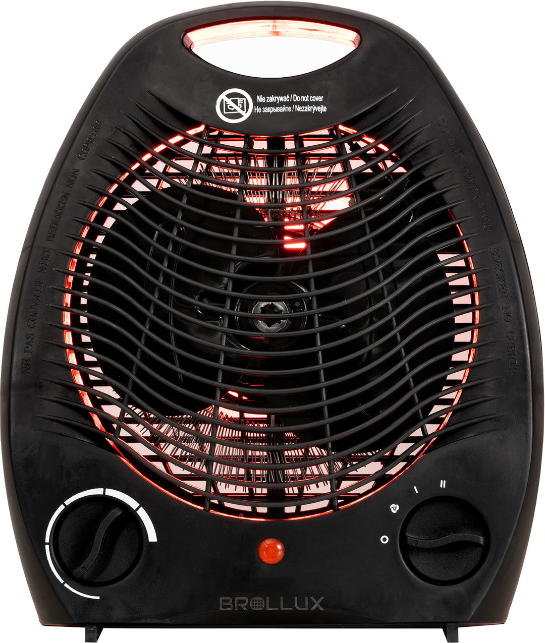 Elektroheizung 2000W mobiles Heizgerät FH1B Thermoventilator Heizlüfter Spiralheizkörper Heizspirale