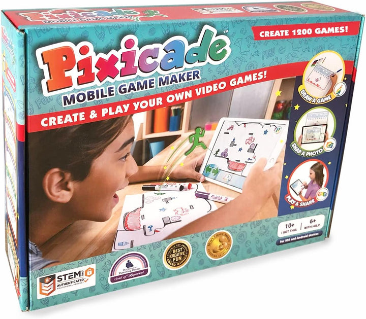Abacus Brands Pixicade – erstelle und Spiele Deine eigenen Videospiele