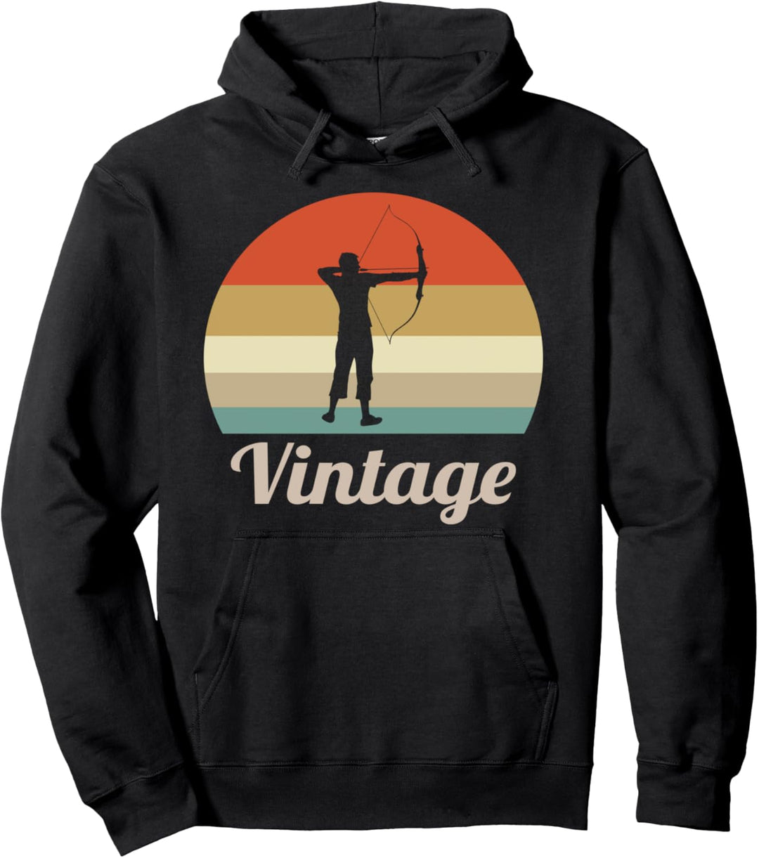 Bogenschiessen Bogenschütze Pfeil und Bogen Bogensport Sport Pullover Hoodie