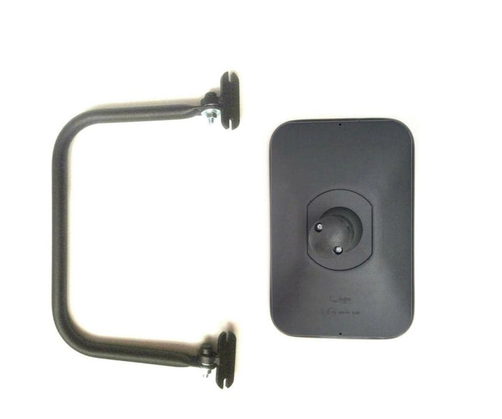 MelTruck® Aussenspiegel Spiegel 305x205 Traktor LKW Bagger ø15-28 mm Spiegelhalter SET