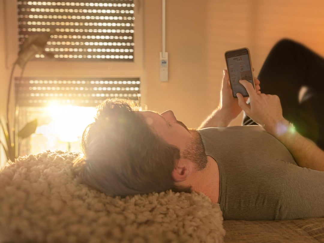 HOMEPILOT - Gurtwickler RolloTron Premium Smart | Elektrischer Gurtwickler mit Display zur bequemen