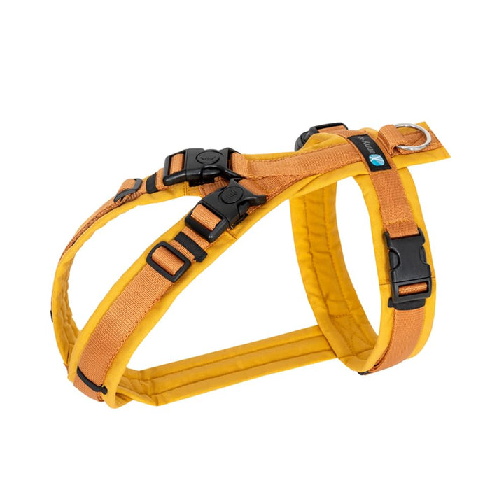 Anny-X Brustgeschirr Open Fun | Hundegeschirr für Sensible Hunde | Farbe Goldglöckchen | Gr. XXS (Br