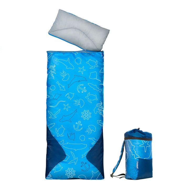 outdoorer Kinderschlafsack Dream Express - Deckenschlafsack für Kinder, mit Baumwolle gefüttert BKM