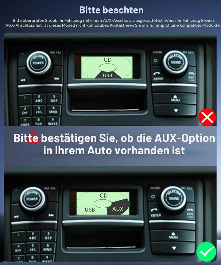 8 Kern 4G+64G Autoradio Android 15 für Volvo XC90 2004-2013, 9&