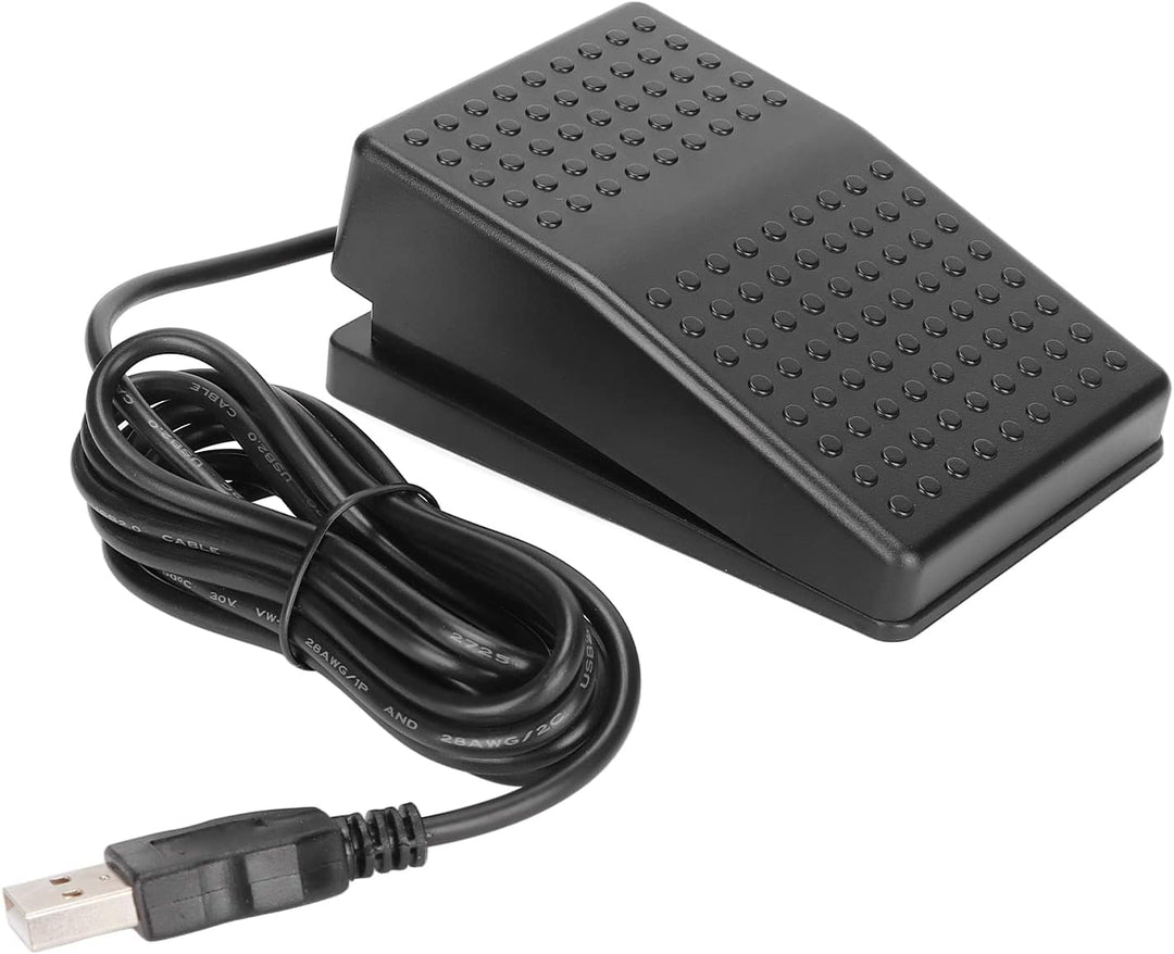 plplaaoo Riesen-Enter-Taste,USB-Fuss Pedal, Fuss Pedal PC, Fuss-Pedal-Schalter benutzer definierte p
