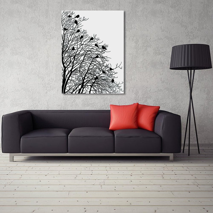 Feeby, Wandbild - 1 Teilig - 50x70 cm, Leinwand Bild Leinwandbilder Bilder Wandbilder Kunstdruck, BÄ