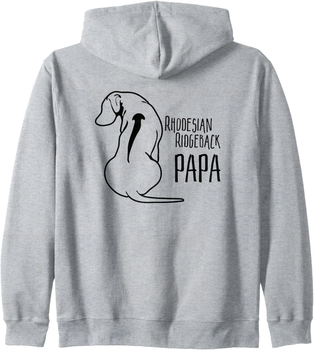 Rhodesian Ridgeback Papa Hund Hunde Jagdhund Kapuzenjacke