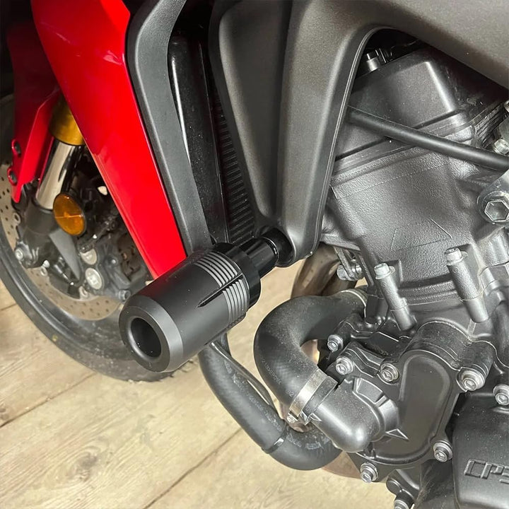 ZEXDDI Passend für Honda CB650R 2023 CBR650R 2022 2021 Motorradrahmenschieber Fallende Crash Protect