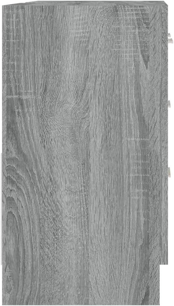 homiuse 63x30x54 cm Waschbeckenschrank Badezimmerschrank Badezimmer Möbel Waschbeckenunterschrank Ba