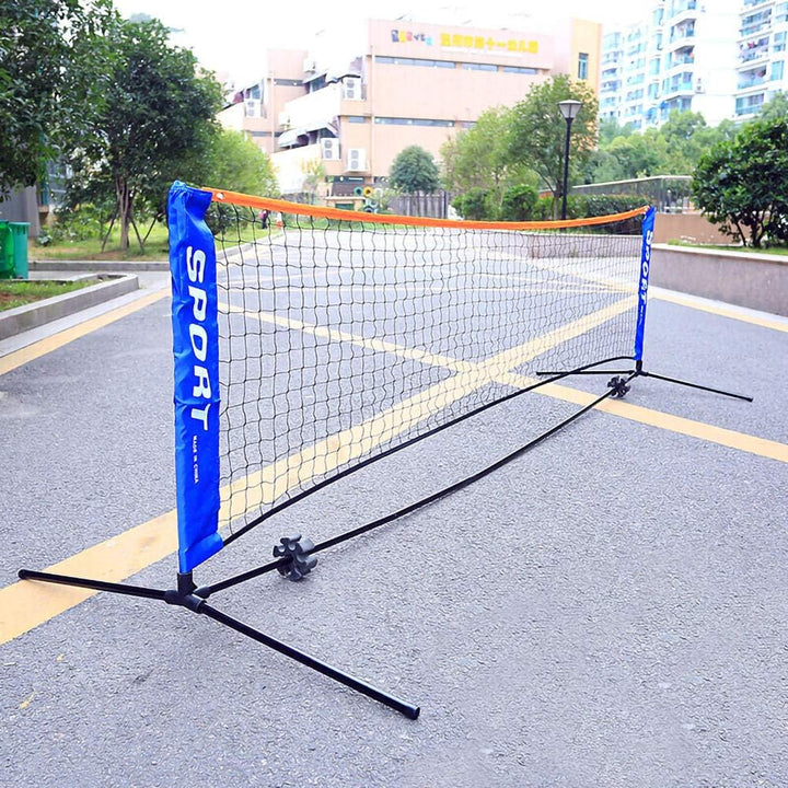 GYKLY Tennisnetz Mobiles tragbares Tennisnetz für Kinder Tennis Mehrzwecknetz, Volleyballnetz, 3.1 m