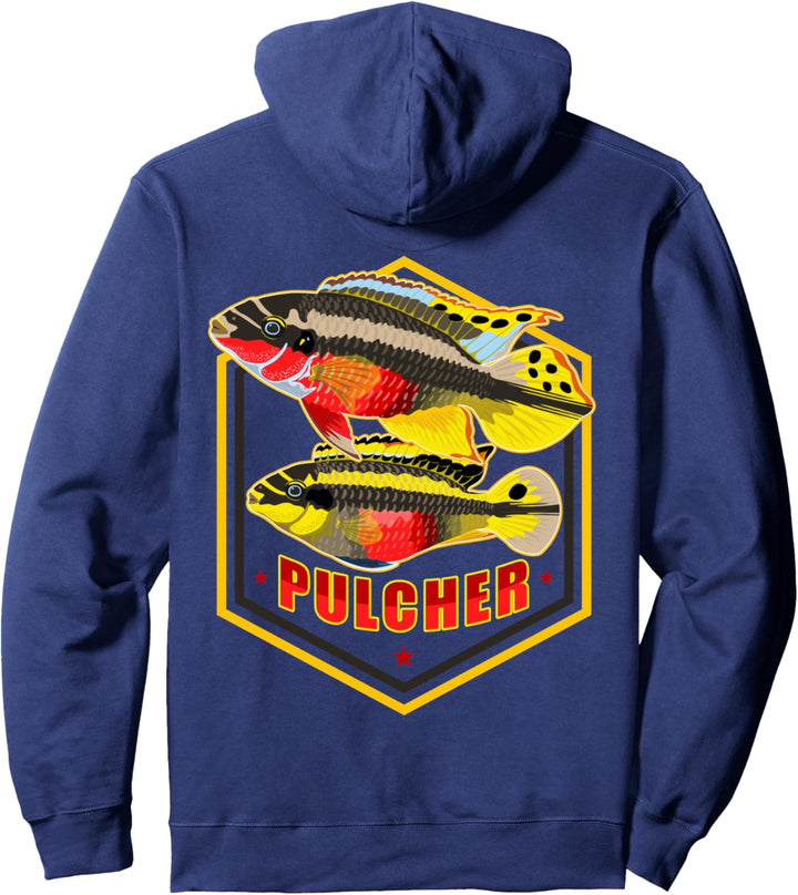 Prachtbarsch Buntbarsch Zwergcichlide Aquaristik Geschenk Pullover Hoodie