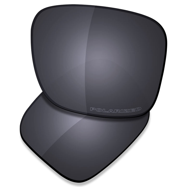 Saucer Premium Ersatzgläser für Oakley Holbrook XL OO9417 Sonnenbrillen High Definition - Shield Bla
