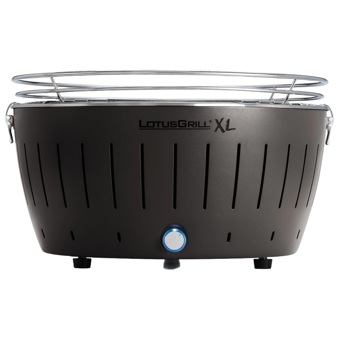 LotusGrill Kohlegrill Serie 435 XL, 43,5 x 35 x 25,7 cm, Anthrazitgrau Anthracite, Anthracite