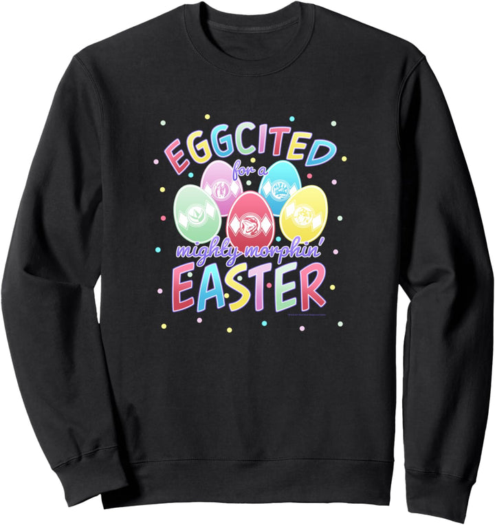 Power Rangers Group Egg-cited For A Might Morphin Ostern Sweatshirt