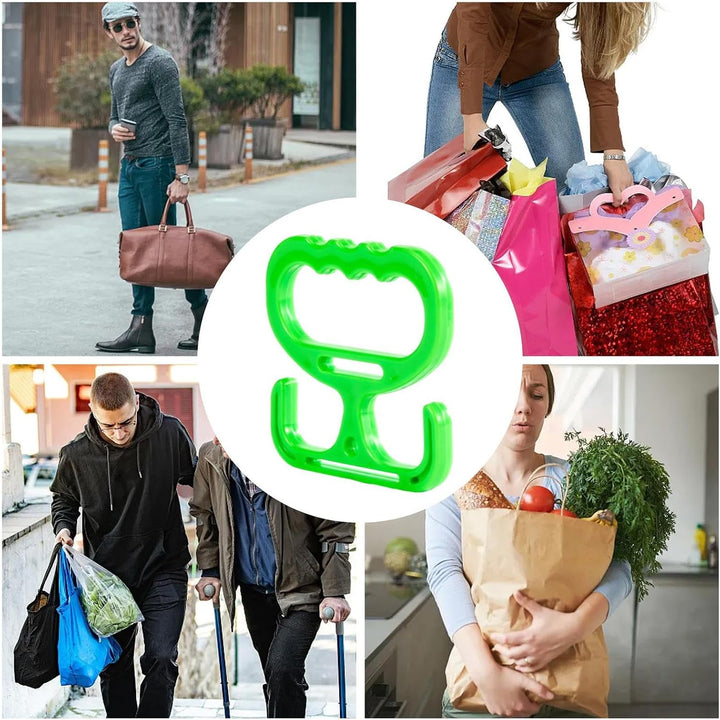 Grocery Bag Handle Holder, Shopping Carrier Grip, Heavy-Duty Transport Tool, Ergonomic Handbag Hange
