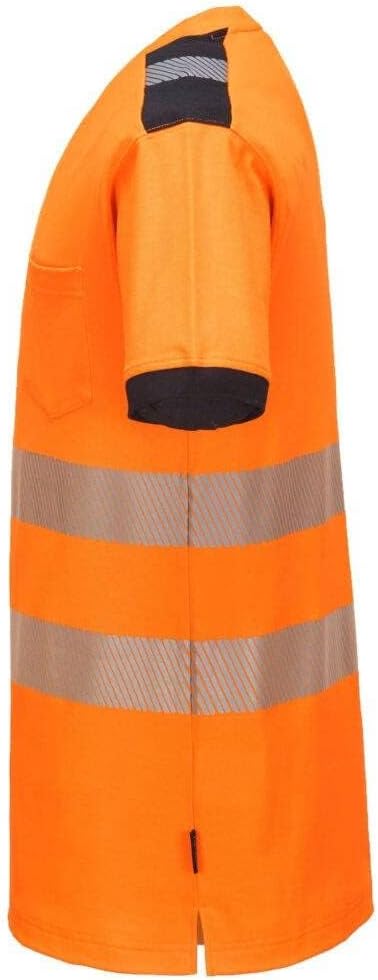 PW3 T-Shirt Manica Corta Hi-Vis L Orange, L Orange
