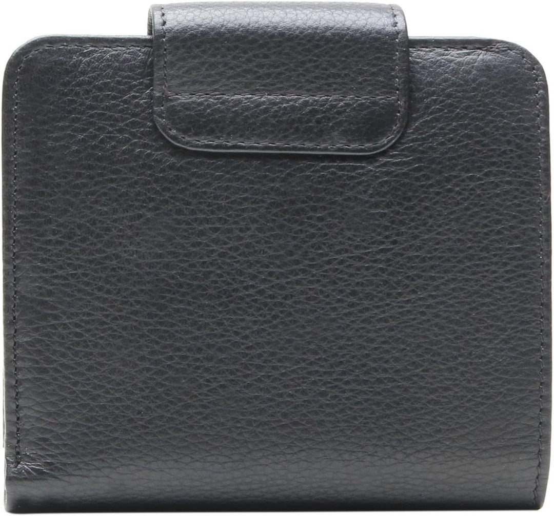 Esquire Primavera Geldbörse 10 cm schwarz, Schwarz
