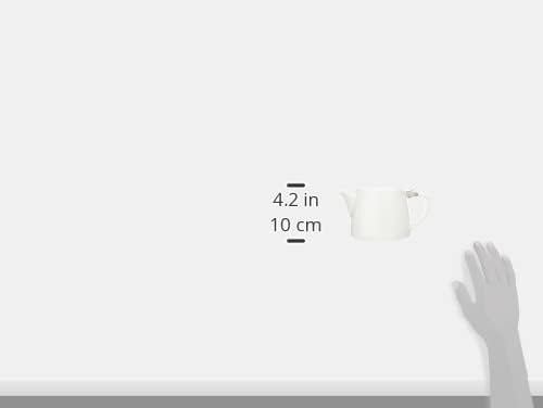 Tea PeopleFORLIFE FST-530-WHT Stump Teekanne, 530 ml, Weiss, keramik, Weiss