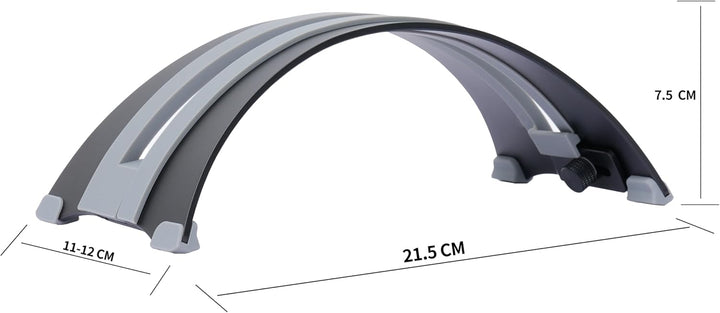 ARC Einstellbar Vertikal Laptop Ständer - 6061 Aluminium, CNC-Präzision, Eloxierte Oberfläche, Passe