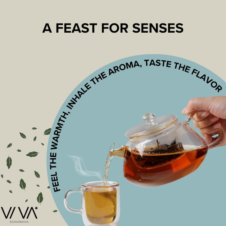 Viva Scandinavia Teekanne Nicola aus Glas