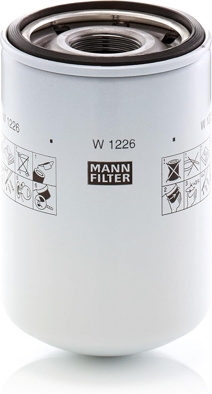 MANN-FILTER W 1226 Ölfilter – Hydraulikfilter – Für Nutzfahrzeuge