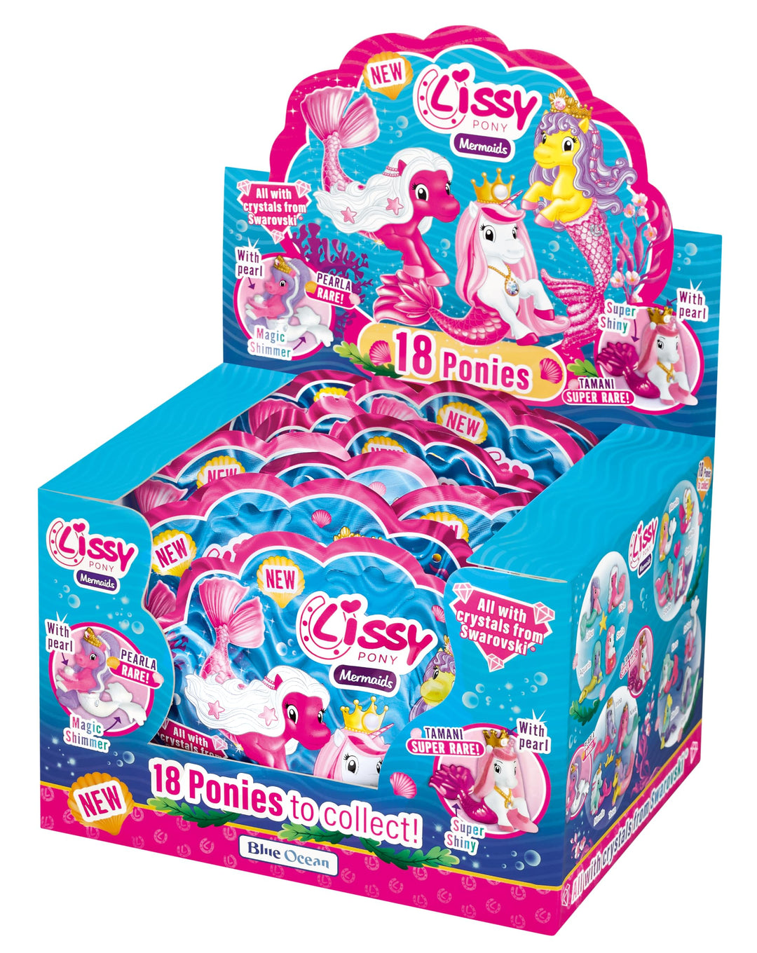 Lissy Pony Mermaids- Display Sammelfiguren