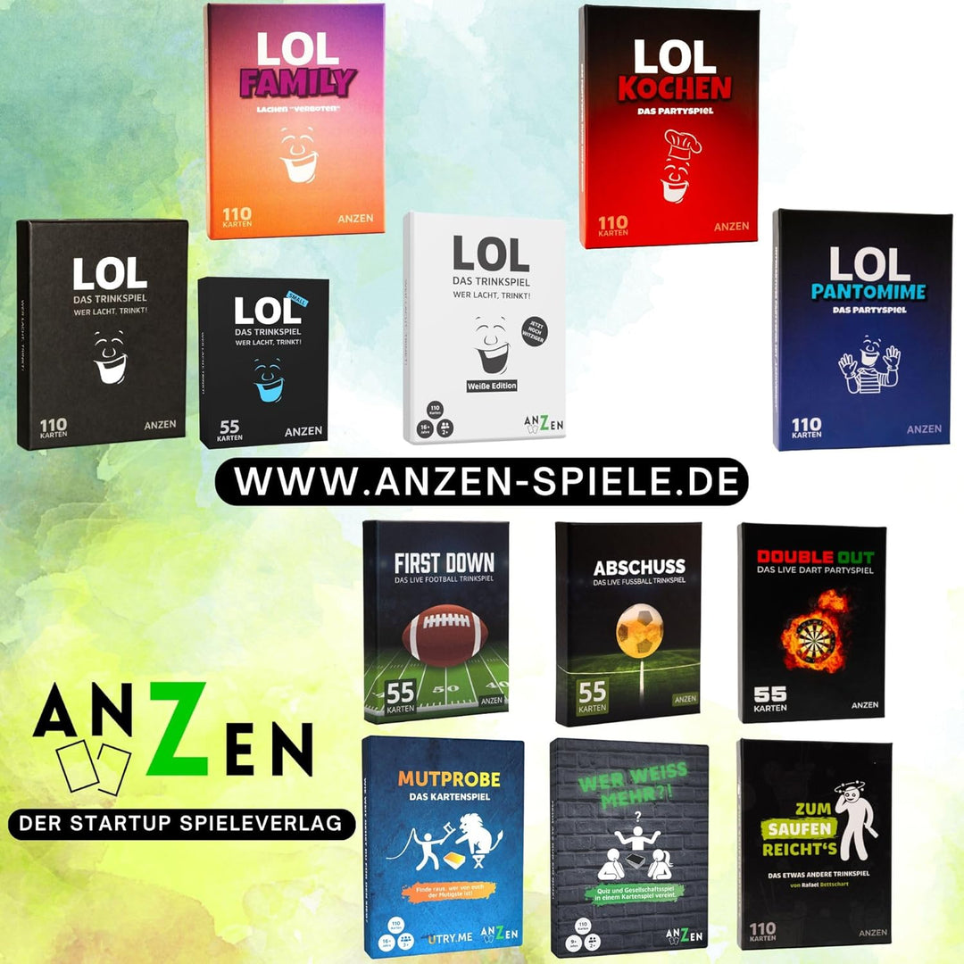 LOL FAMILY – Lachen verboten | lustiges Kartenspiel ab 8-10 Jahre-n | Geschenk-e für Mädchen & Junge