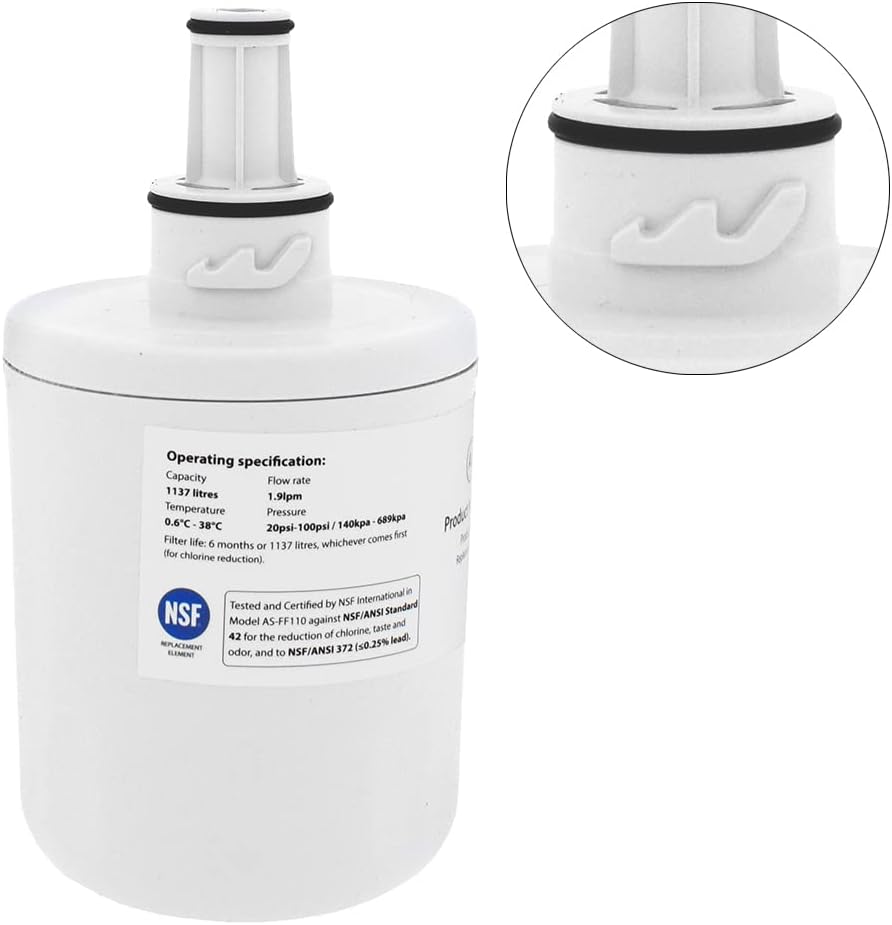 AllSpares Wasserfilter für Kühlschrank geeignet für Samsung Aqua Pure Plus DA29-00003G / HAFIN1 DA29