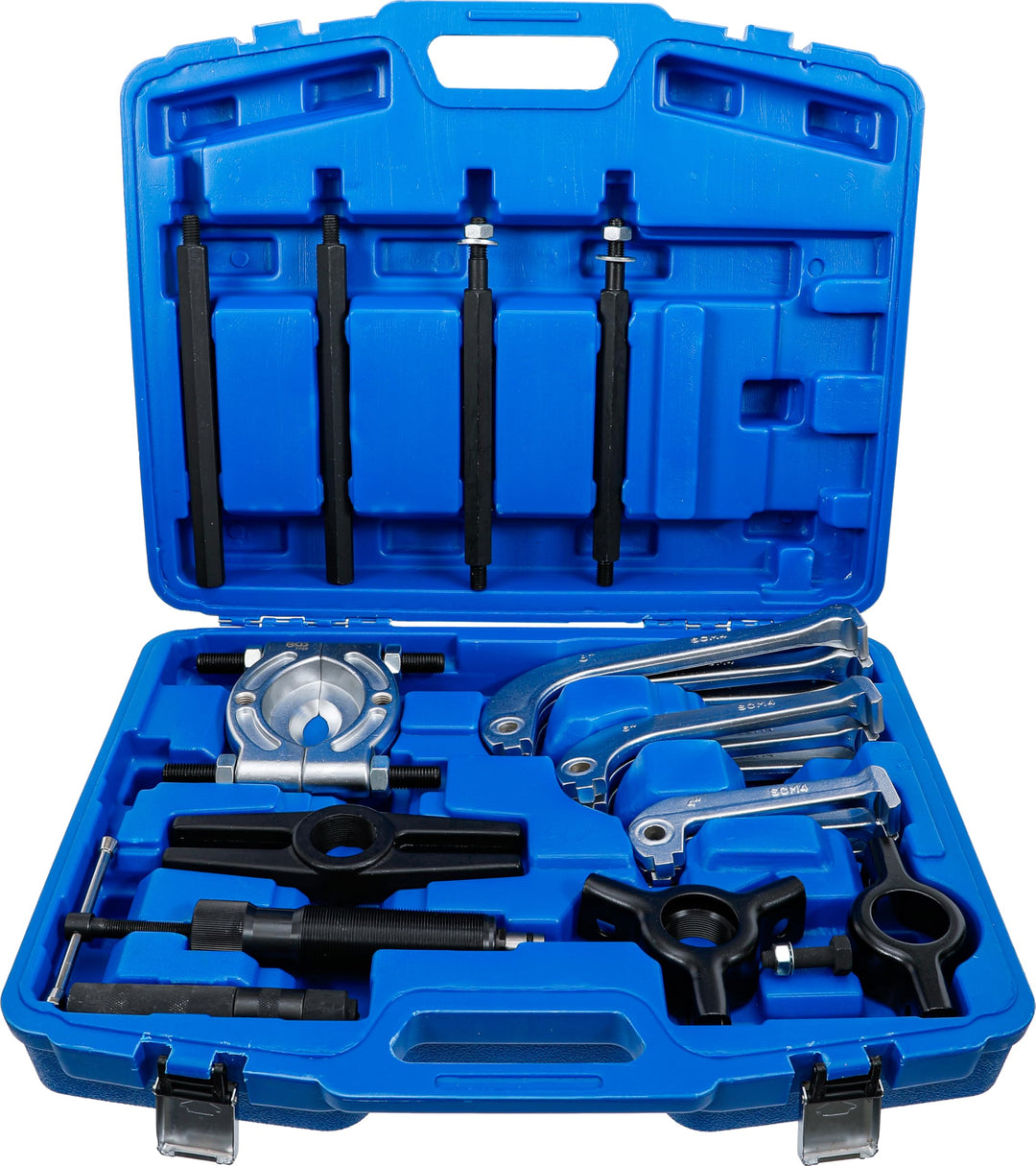 BGS 7729 | Hydraulischer Abzieher-Satz | 25-tlg. | 10 t | 2-armig, 3-armig | inkl. 2 Verlängerungen