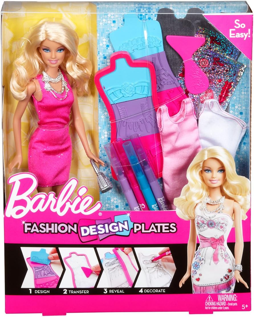 Mattel X7892 - Barbie - Glam Mode-Designer, Puppe mit viel Zubehör