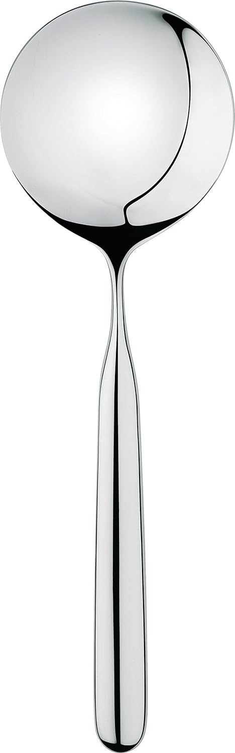 Alessi IS01 Risottoservierlöffel, Edelstahl, Silber, 6.5 x 29.5 x 24 cm