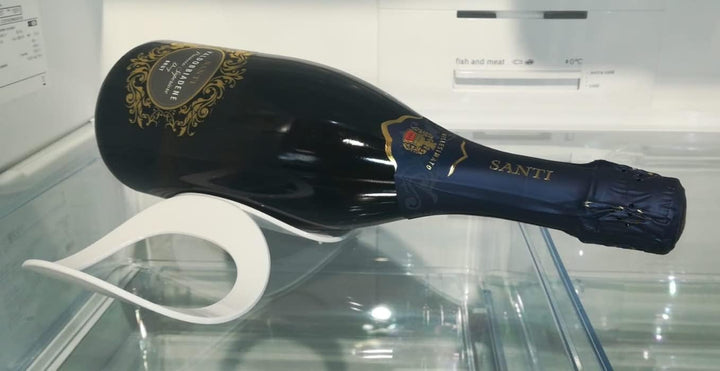 4 Flaschenhalter für Kühlschrank Universal kompatibel Bosch Siemens Neff Gaggenau Miele Liebherr Sam