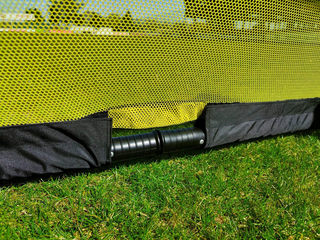 Faltbares Aluminium-Mini-Fussballtor 1,5 x 1 m - Ideal für Vereine, Trainingszentren und Einzelperso