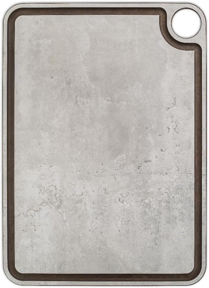 ARCOS Schneidebrett mit Rinne und Aufhänger. Glatte Oberfläche zum Zerkleinern von Lebensmitteln aus