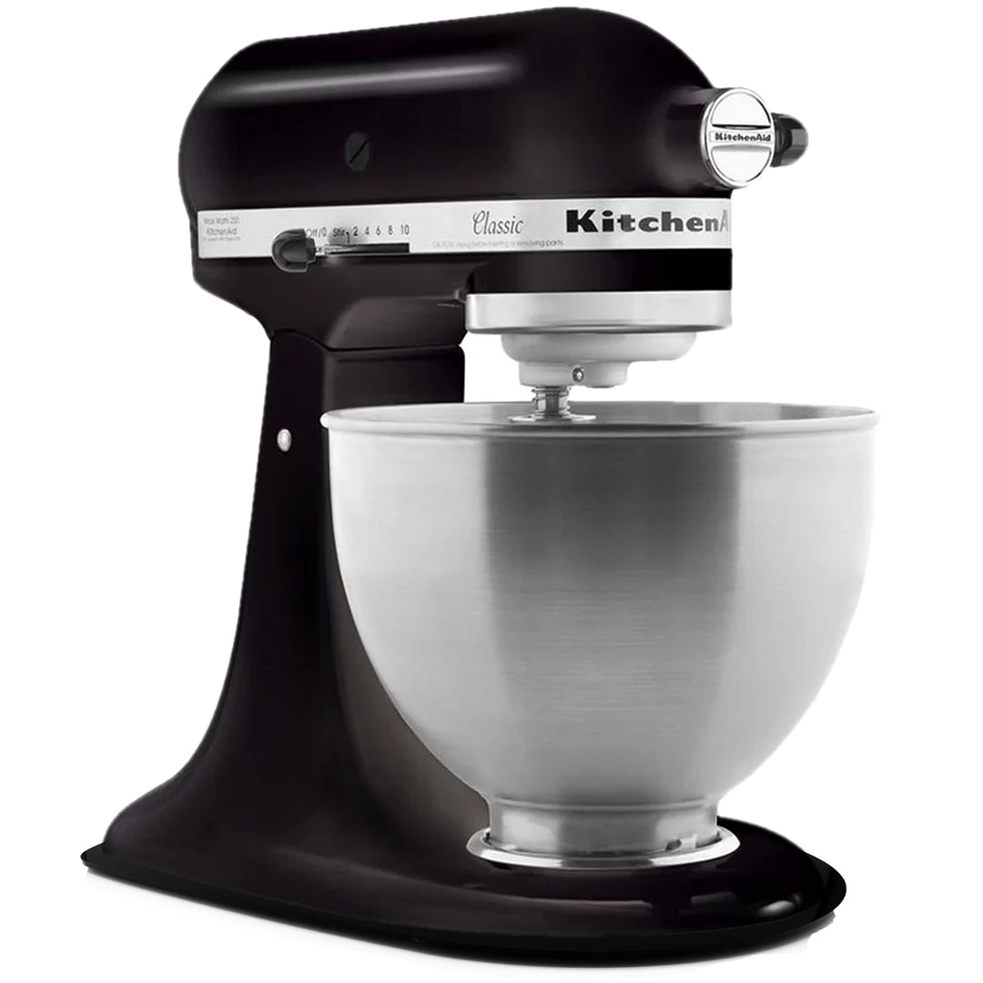 Gleitbrett aus Acryl | schwarz glänzend | 35x22cm für KitchenAid Classic | Artisan | und vielen ande