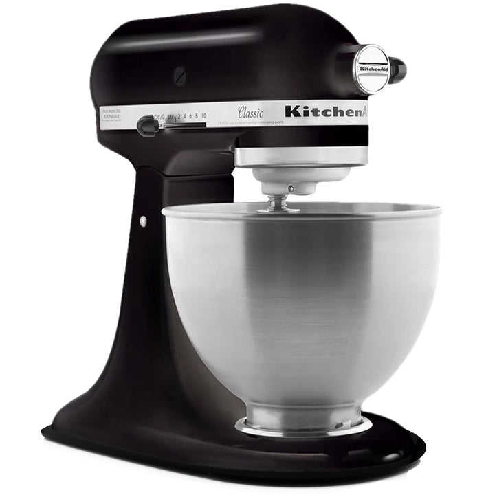 Gleitbrett aus Acryl | schwarz glänzend | 35x22cm für KitchenAid Classic | Artisan | und vielen ande