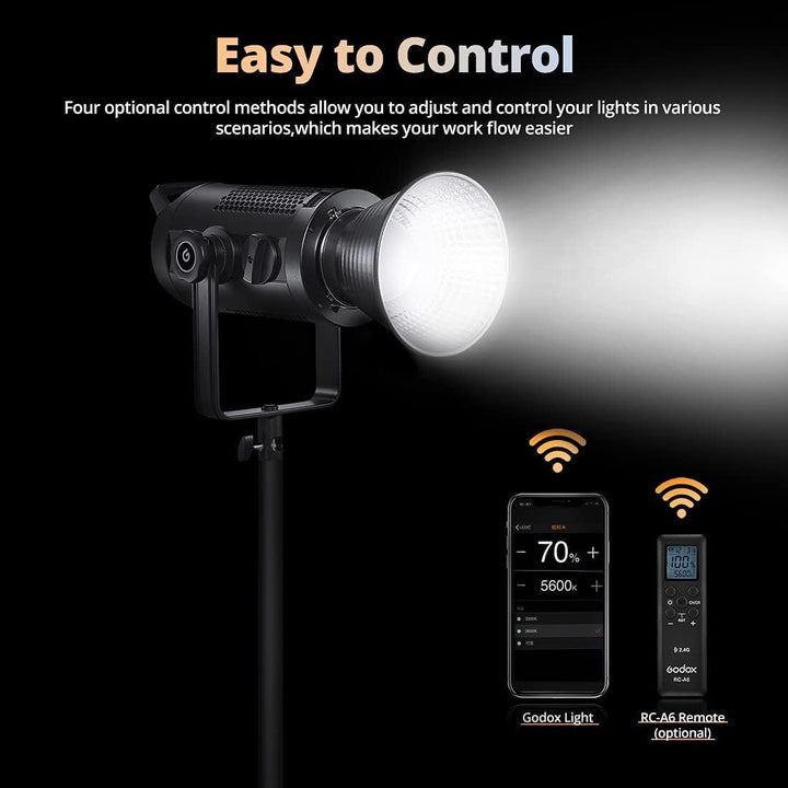 SZ200Bi Zoomable Bi Color LED Video Light