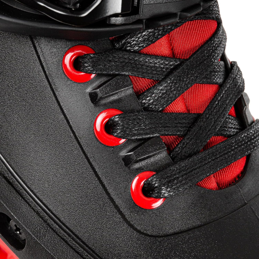 Powerslide Inline Skate Next Black Red 110, für Urban und Fitness, für Damen und Herren 36-37 EU EU,