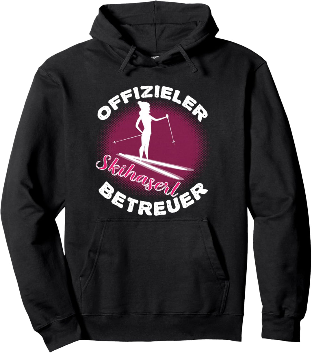 Offizieller Skihaserl Betreuer | Outfit für Skifahrer Pullover Hoodie