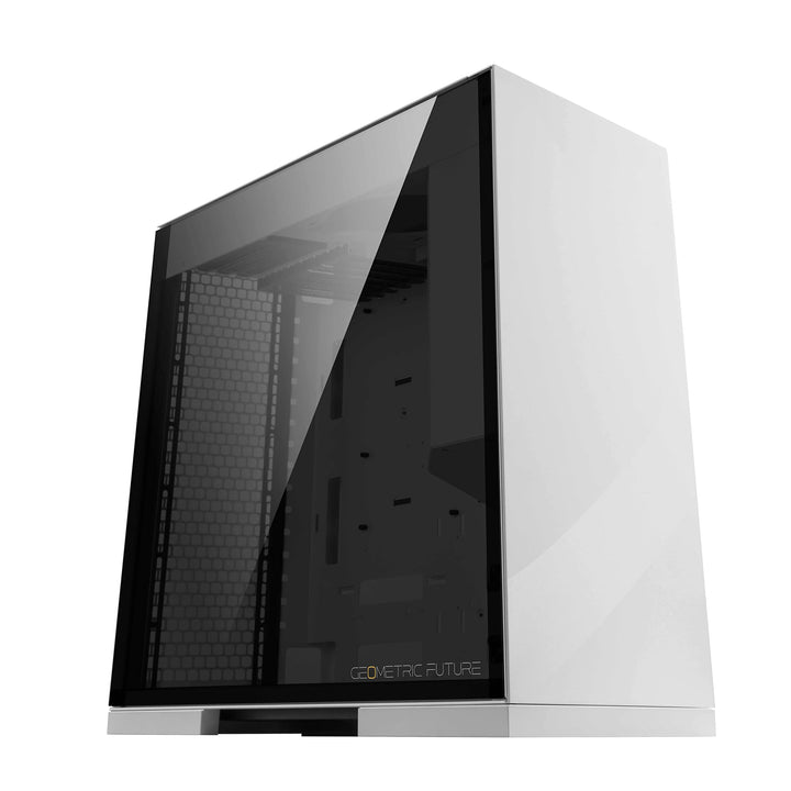 Geometric Future M8 Lohan Mid Tower E-ATX/ATX PC-Gehäuse, vertikales Lufttunneldesign, 420/360 Radia