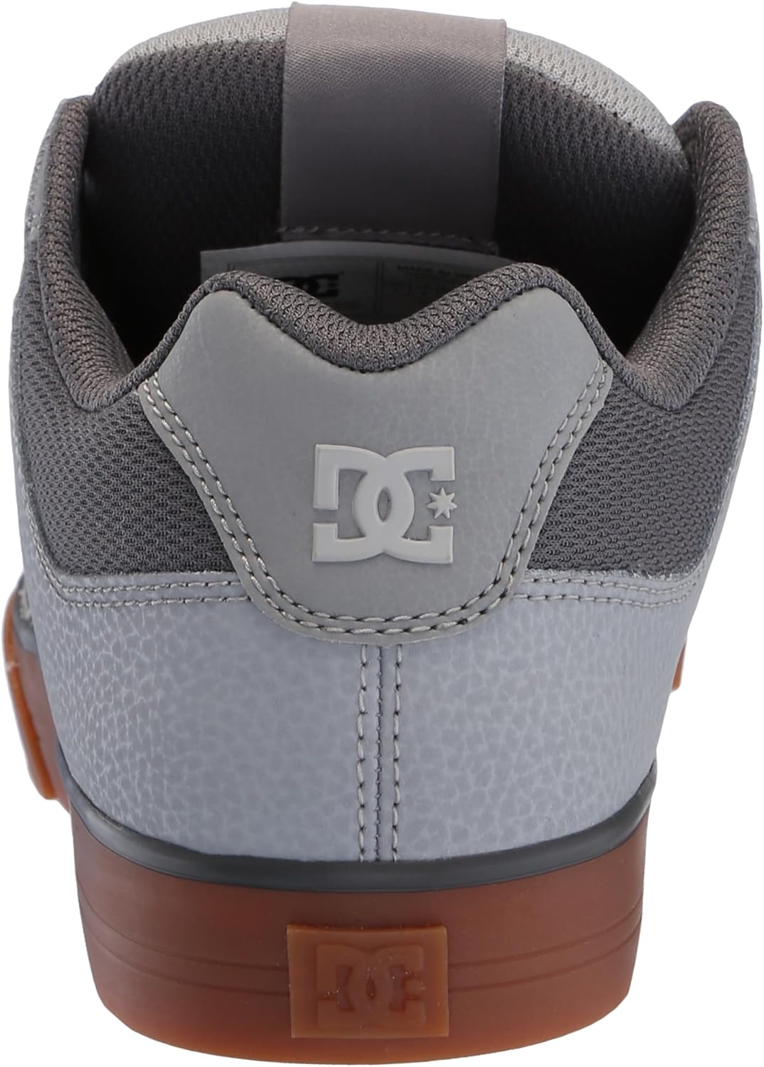 DC SHOES Pure Herren Sneaker, D0300660 39 EU Carbon Gum, 39 EU Carbon Gum