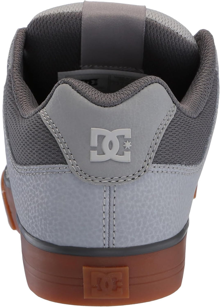 DC SHOES Pure Herren Sneaker, D0300660 39 EU Carbon Gum, 39 EU Carbon Gum