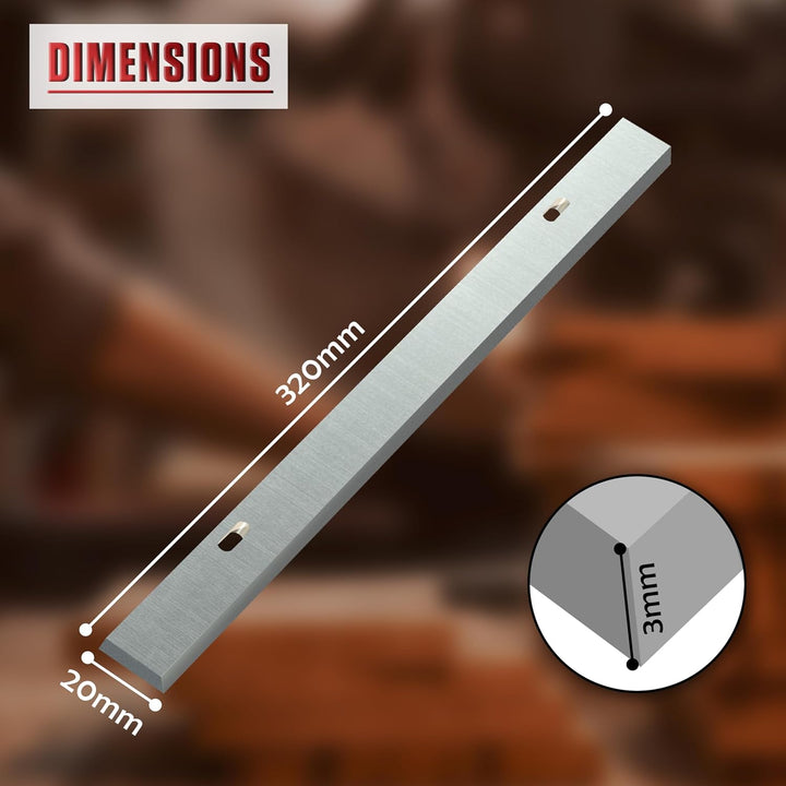Für 319 mm DeWalt DW733 Typ 2 Hobelmesser 1 Paar nur passend für DW733 Typ 2 Maschine hergestellt vo