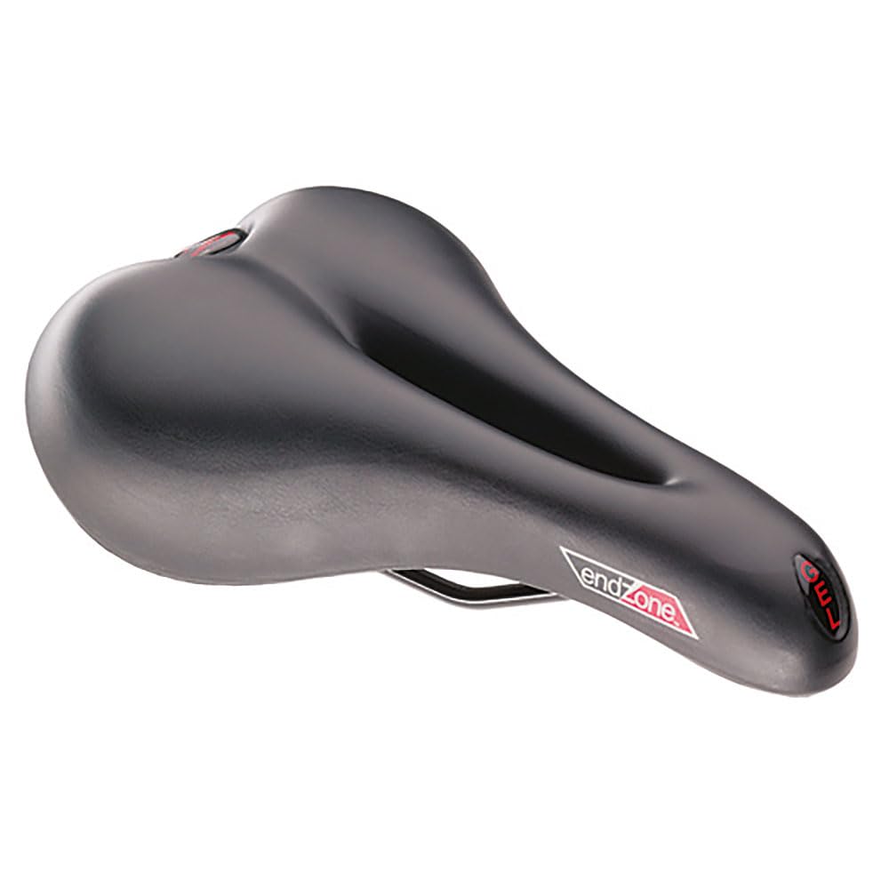 Point Fahrradsattel, Tourensattel, Trekkingsattel, Damen und Herren Sportsattel Endzone Gelsattel Tr