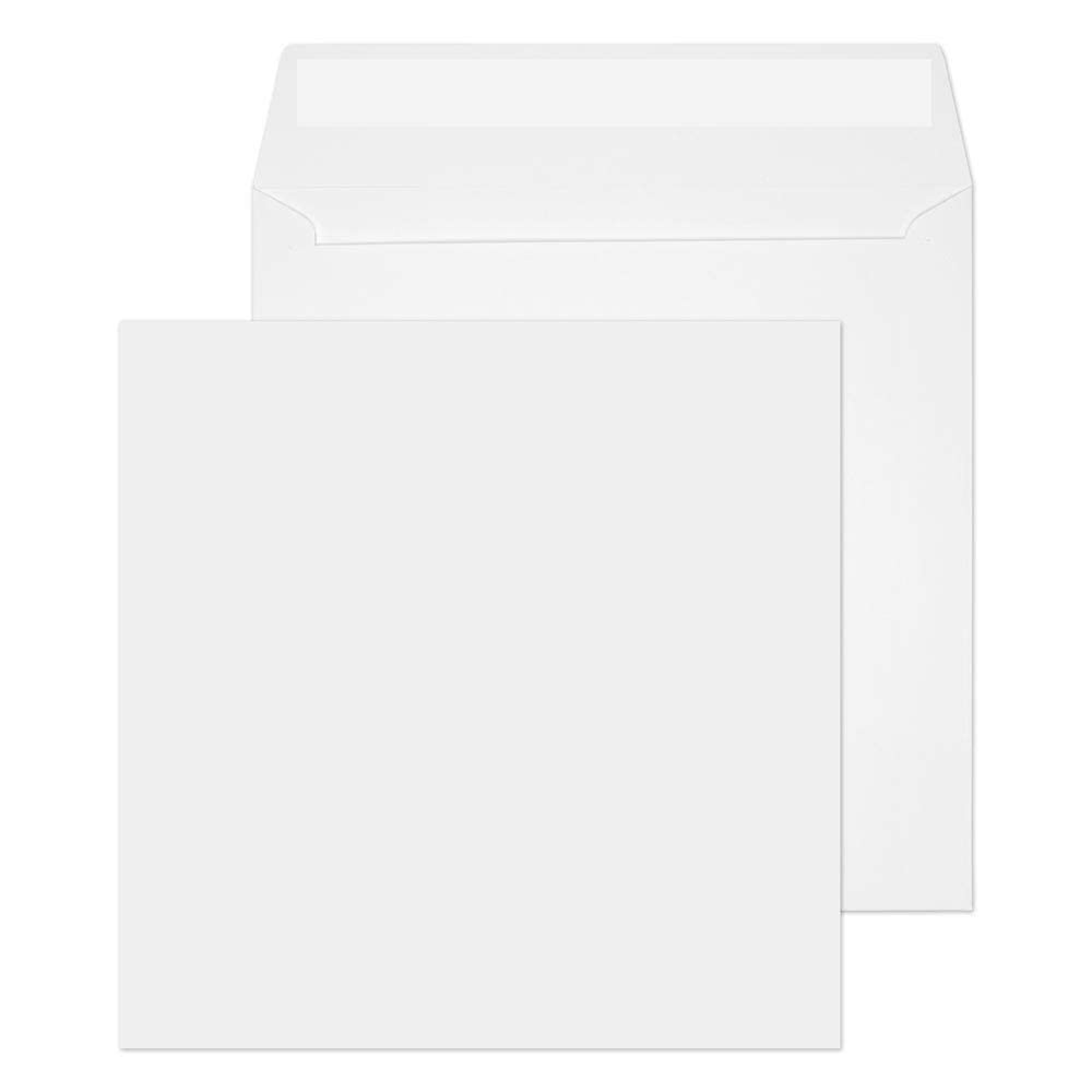 Blake Purely Everyday 0160PS Quadratisch Briefumschläge Haftklebung Weiss 160 x 160 mm 100 g/m² | 50