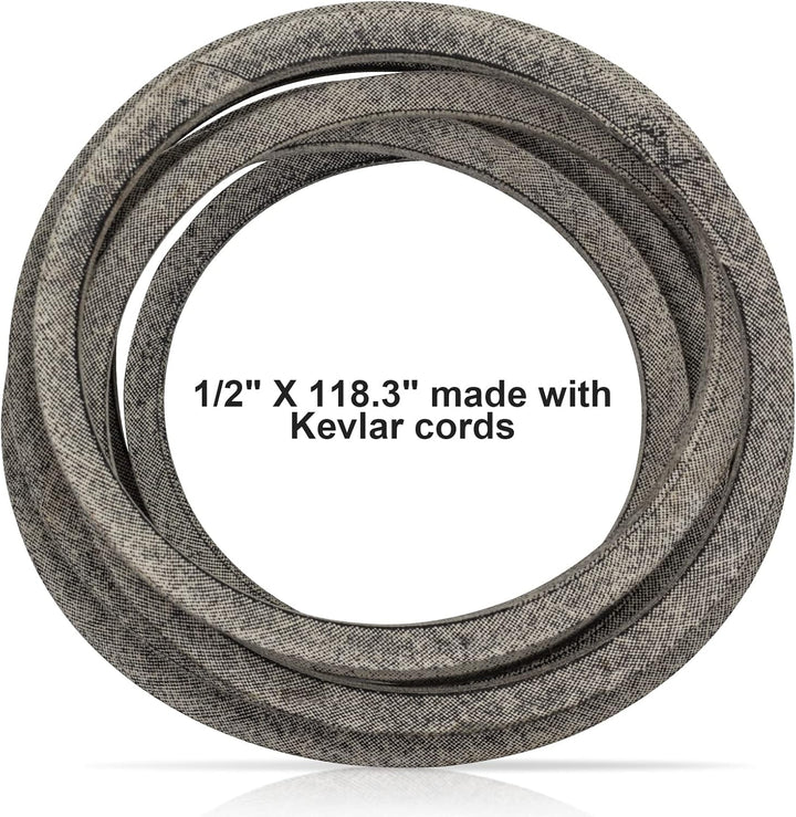 Made Belt Compatible with John Deere GX25628 Z335E Z335M Z345M Z345R with 42" Deck