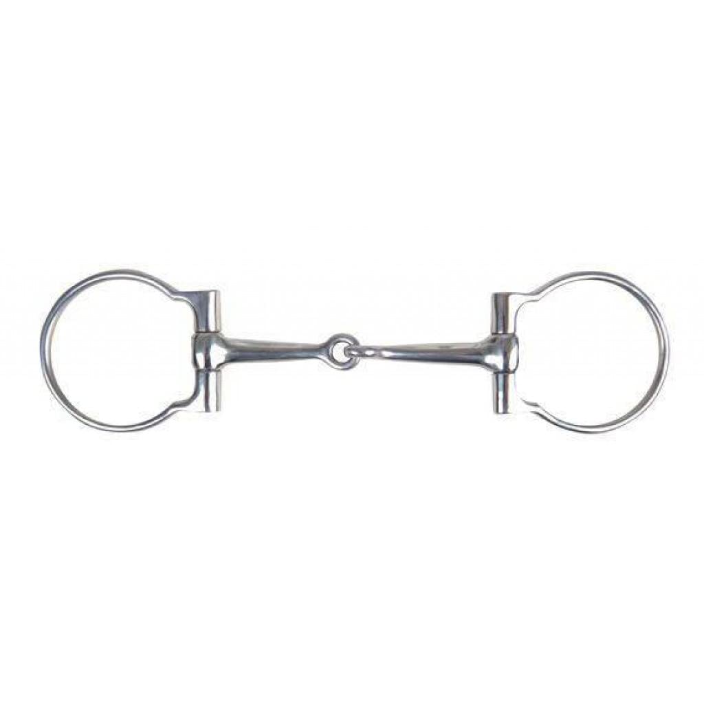 HKM 4000315452538 D-Ring Snaffle, Einfach Gebrochen145 mm Breite 14,5 cm, Breite 14,5 cm