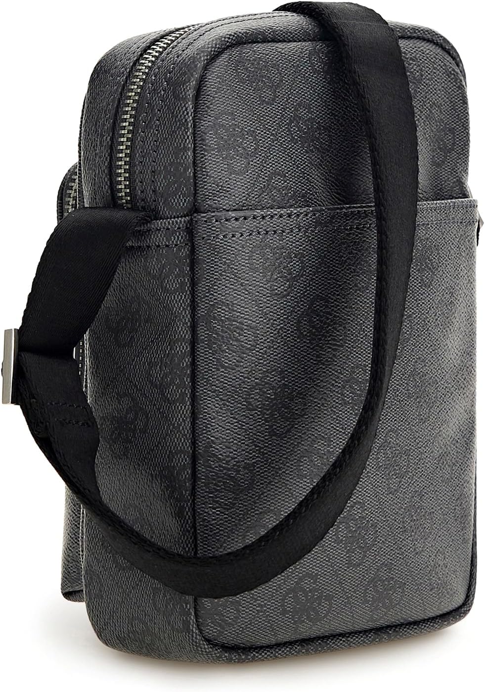 GUESS Unisex Vezzola Xbody Umhängetasche 14x20x4 cm Bla, 14x20x4 cm Bla