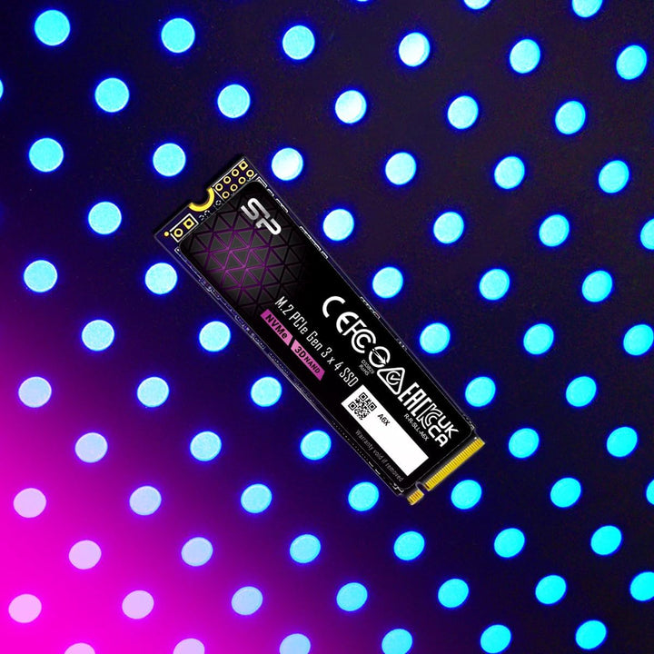 Silicon Power 1TB NVMe M.2 PCIe Gen3x4 2280 SSD (SP001TBP34A60M28AY) 1TB A6X, 1TB A6X